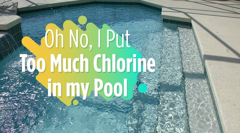 can too much chlorine make your pool green